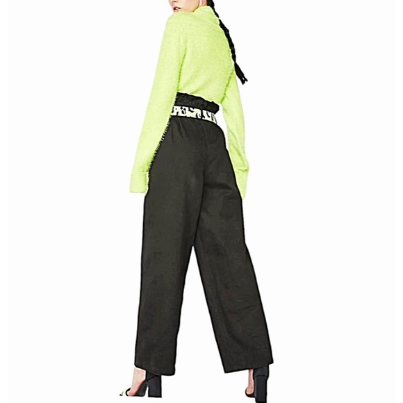 Sacred Hawk Trousers With a Pop Colour Belt Trousers Size XS - Picture 13 of 13